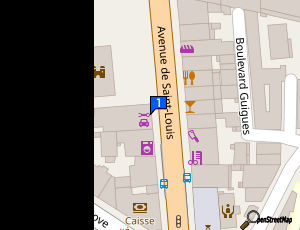 Carte Autos Saint Exupery