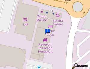 Carte Le Garage Hendayais