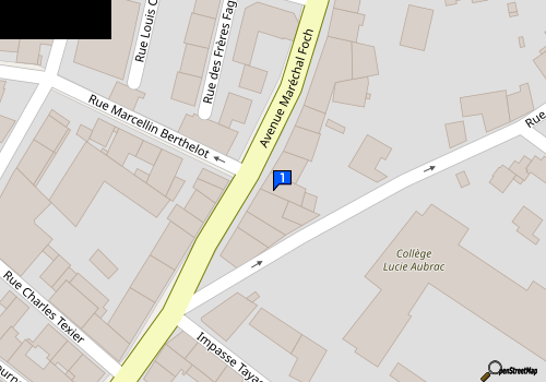 Carte Garage Perales