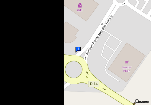Carte Cazouls Auto Distribution