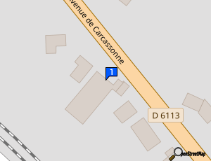 Carte Villefranche Carrosserie