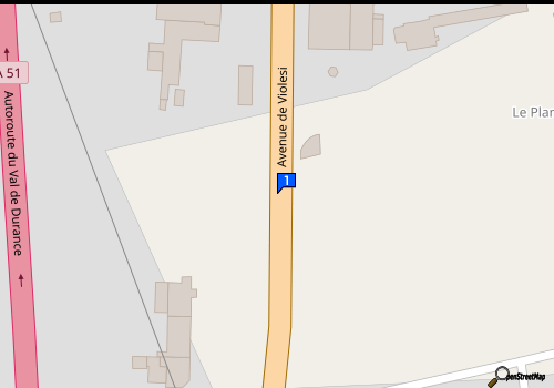 Carte Univers Bleu