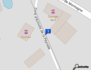 Carte Le Garage Vert
