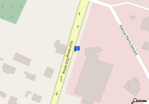 Carte Thabet Automobile