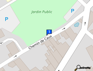 Carte Centre Auto Roujanais