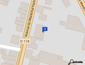 Carte Centre Auto Industrie