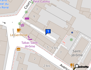 Carte Sarl Carrosserie Du Roi Rene