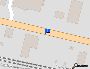 Carte Mehari Bearn 64