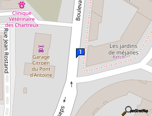 Carte Sarl Garage Du Pont D Anthoine