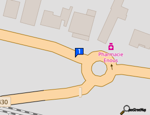 Carte Garage Auto Benat