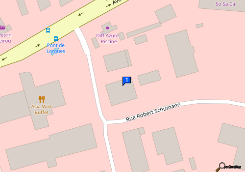 Carte Garage Saint Joseph
