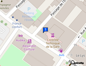 Carte Garage De La Victoire