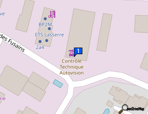 Carte Eurl Carrosserie Paul