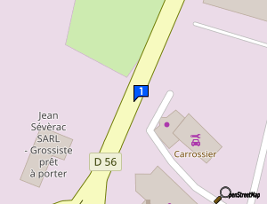 Carte Lenoir Centre Auto