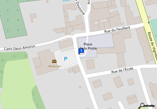 Carte Garage Duran