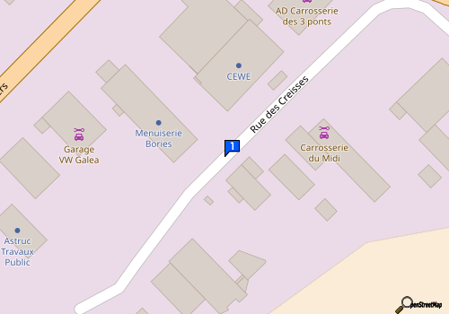 Carte Carrosserie Des 3 Ponts