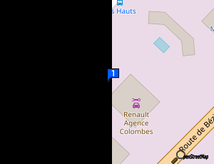 Carte Sarl Colomes & Frances