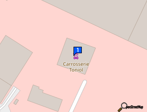 Carte Carrosserie Toniol Freres