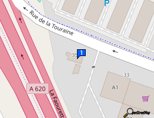 Carte Auto Rocade Ms