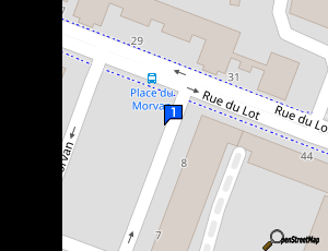 Carte La Tour Du Parc Appartement 1065