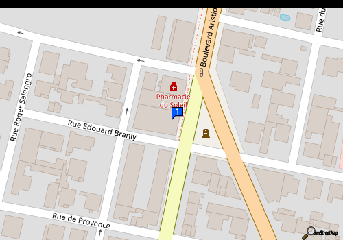 Carte Sarl Garage Brosset