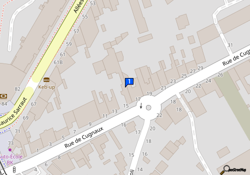 Carte Etablissements Phalippou Sarl