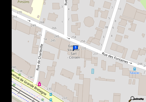 Carte Garage Vautour