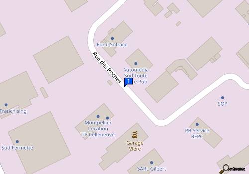 Carte Autolyte Center
