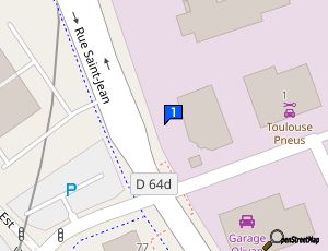 Carte Sarl Garage Olivan