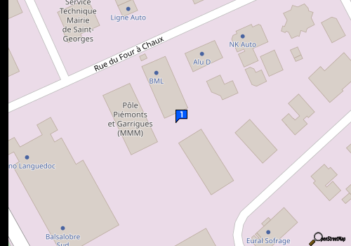 Carte Garage Muscen