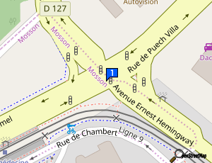 Carte Gimel Automobiles