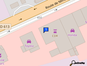 Carte Cdr Castelnau Le Cres