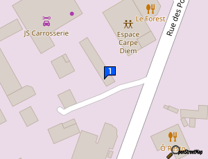 Carte Espace Service Auto