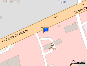 Carte Sarl La Meridionale Du Lavage