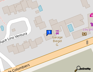 Carte Garage Georges Biegel