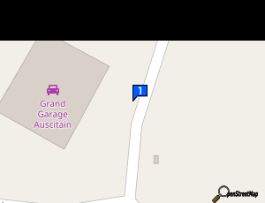 Carte Grand Garage Auscitain