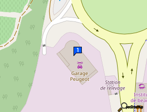 Carte Besnard Automobiles