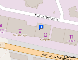 Carte Carglass S A S