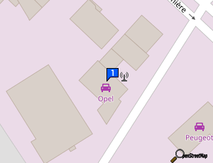 Carte Garage Des Aires