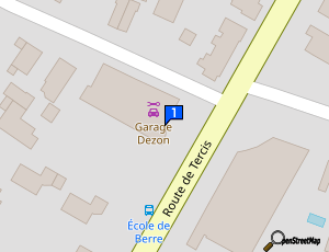 Carte Garage Christian Dezon