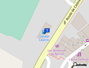 Carte Garage Auto Moto De Lautrec