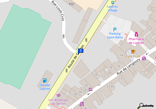 Carte Demolition Auto Sud