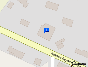 Carte Eurl Carrosserie Hugou