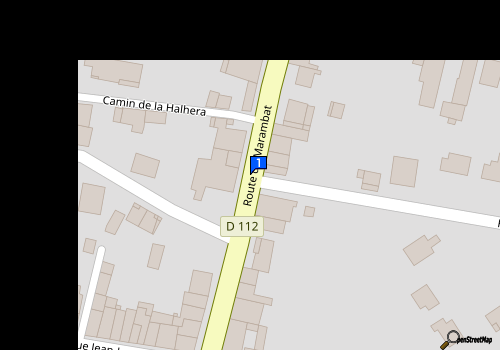 Carte Lieu-dit Fagia