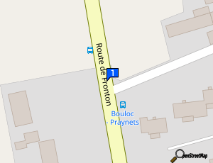 Carte Sarl J B S Auto 31