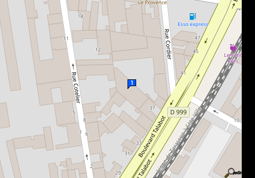 Carte Carrosserie Bompard