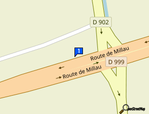 Carte Sarl Bonnafe Pneus Services