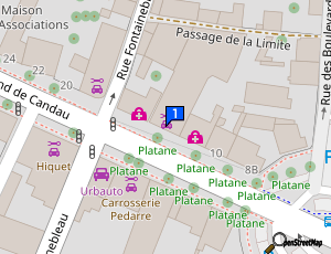 Carte Carrosserie Pedarre