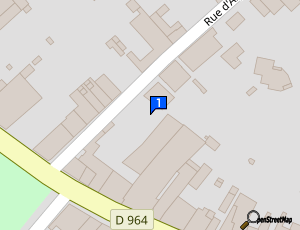 Carte Garage Millet Olivier