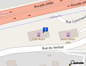 Carte Garage Laurent Salvan